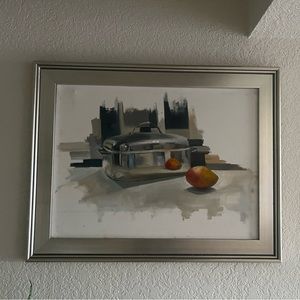 Original Oil Painting on Canvas with Frane